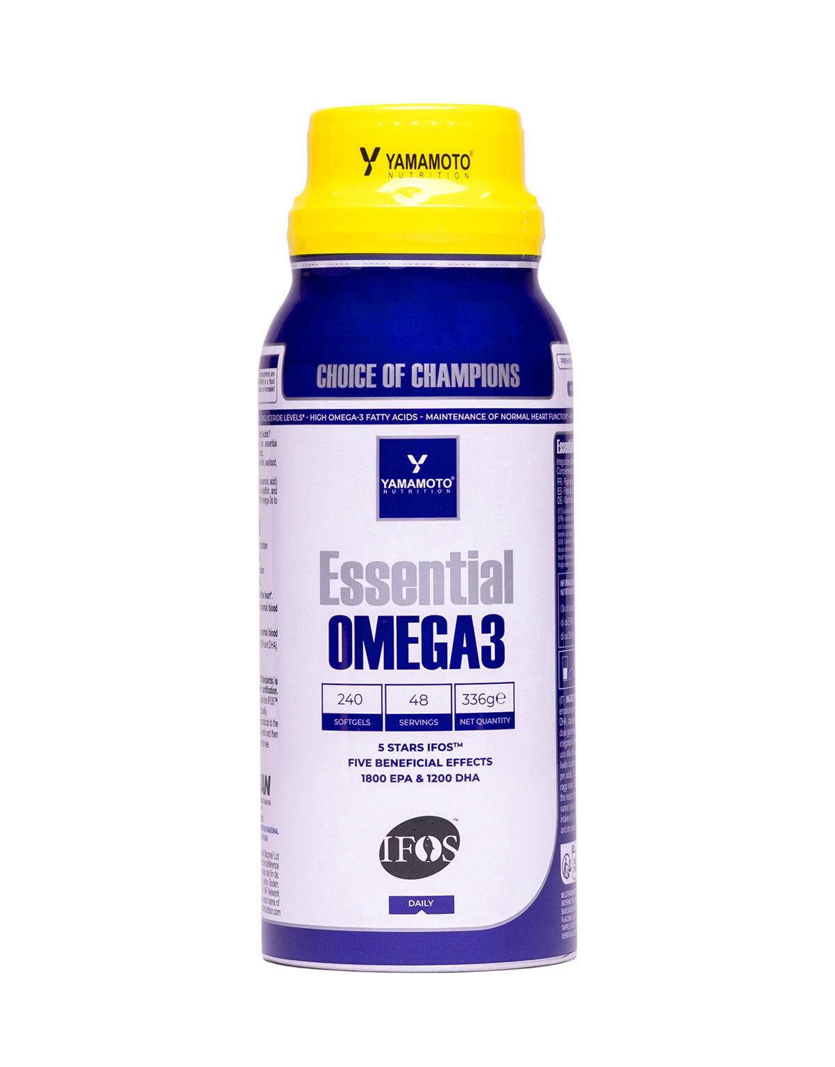 Essential Omega-3 - 240 softgels - Yamamoto Nutrition
