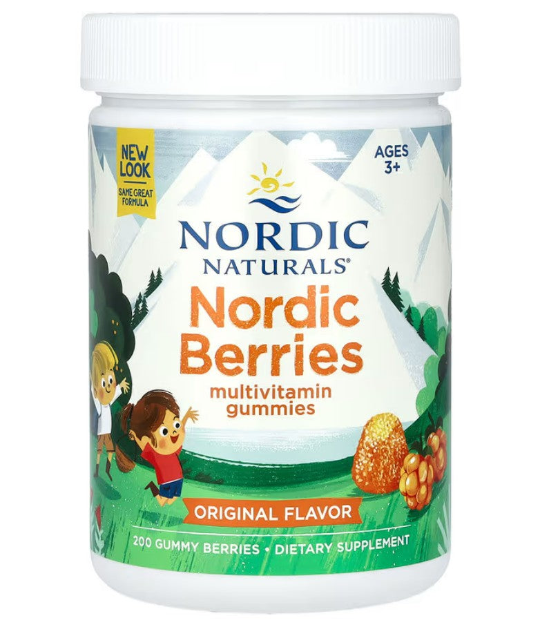 Nordic Berries Multivitamin, Original Flavor - 200 gummy berries - Nordic Naturals