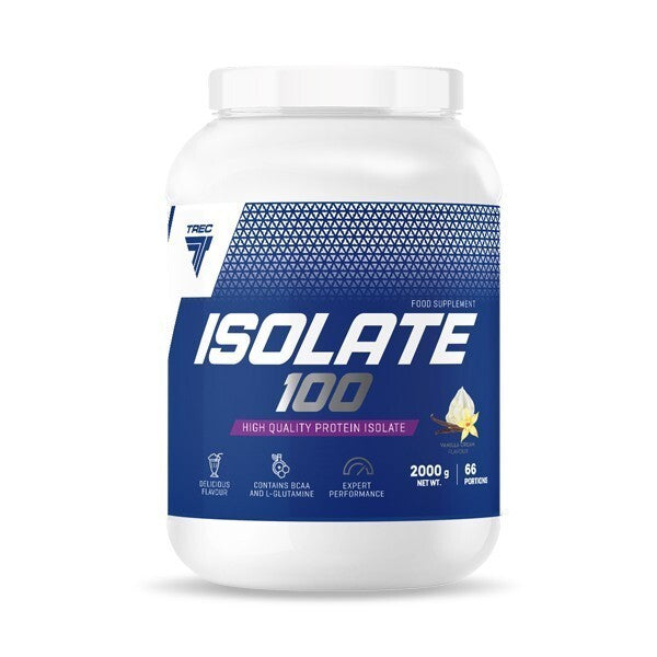 Isolate 100, Creamy Vanilla - 2000 grams - Trec Nutrition