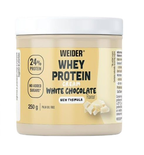 Whey Protein Cream, White Chocolate - 250 grams - Weider