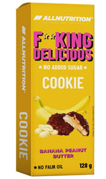 Fitking Delicious Cookie, Banana Peanut Butter - 128 grams - Allnutrition