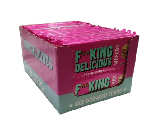Fitking Delicious Wafers, Cocoa - 32 x 80g - Allnutrition