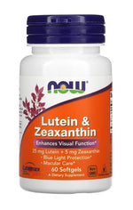 Lutein & Zeaxanthin - 60 softgels - NOW Foods