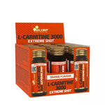 L-Carnitine 3000 Extreme Shot, Orange - 9 x 25 ml. - Olimp Nutrition