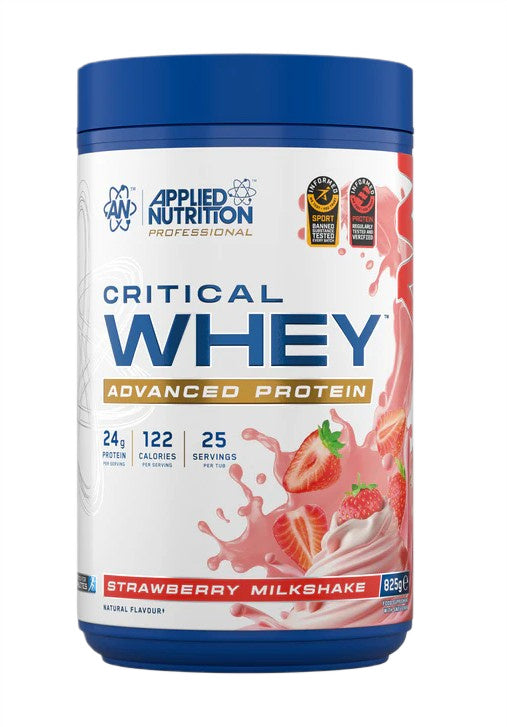 Critical Whey, Strawberry Milkshake (EAN 5056555211236) - 825 grams - Applied Nutrition