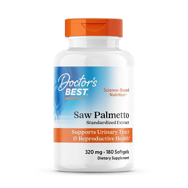 Saw Palmetto Standardized Extract, 320mg - 180 softgels - Doctor's Best