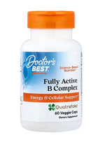 Fully Active B-Complex with Quatrefolic - 60 vcaps - Doctor's Best