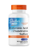 Hyaluronic Acid + Chondroitin Sulfate with BioCell Collagen - 180 caps - Doctor's Best