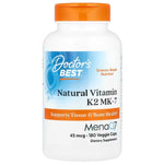 Natural Vitamin K2 MK7 with MenaQ7, 45mcg - 180 vcaps - Doctor's Best