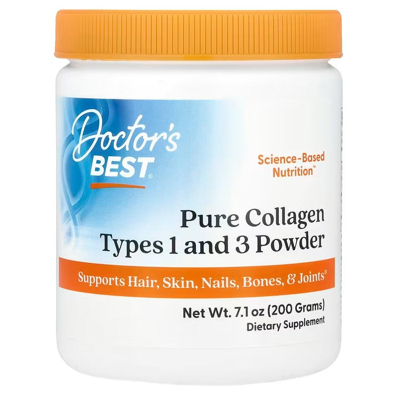 Pure Collagen Types 1 and 3, Powder - 200 grams - Doctor's Best