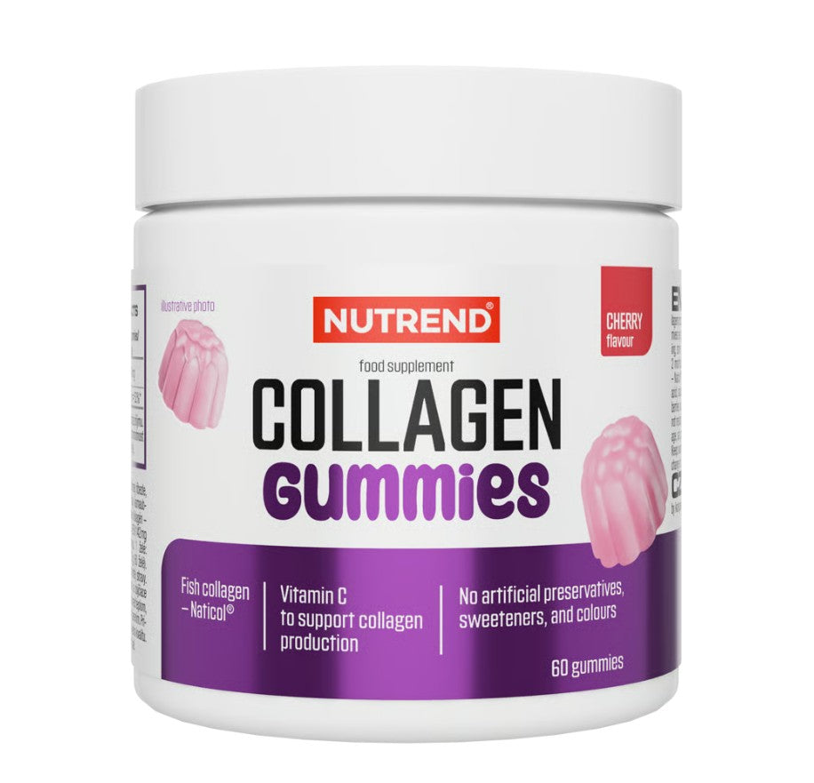 Collagen Gummies, Cherry - 60 gummies - Nutrend