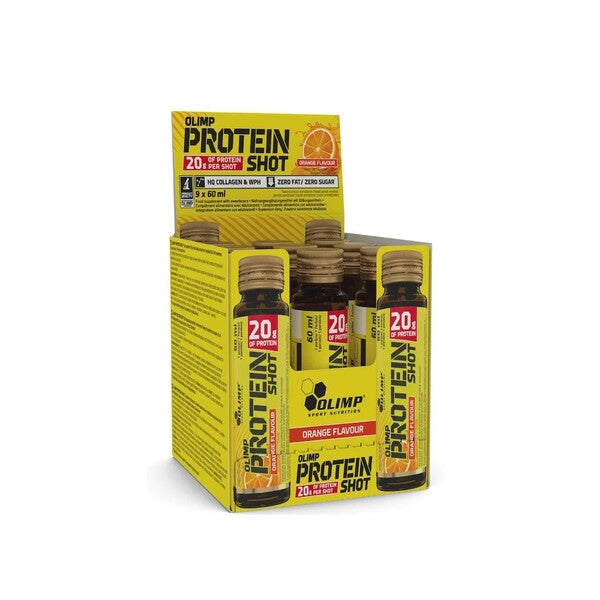 Protein Shot, Orange (EAN 5901330099892) - 9 x 60 ml. - Olimp Nutrition