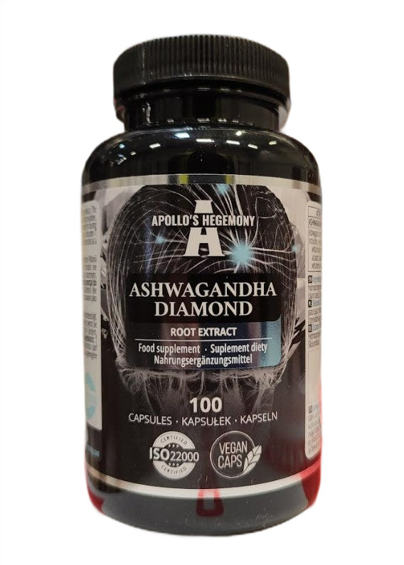 Ashwagandha Diamond - 100 vcaps (EAN 8721077930107) - Apollo's Hegemony