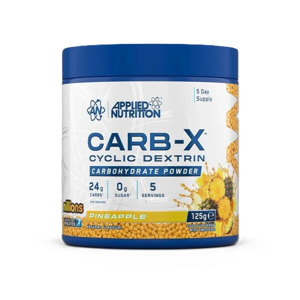 Carb X, Millions Pineapple - 125 grams (5 servings) - Applied Nutrition