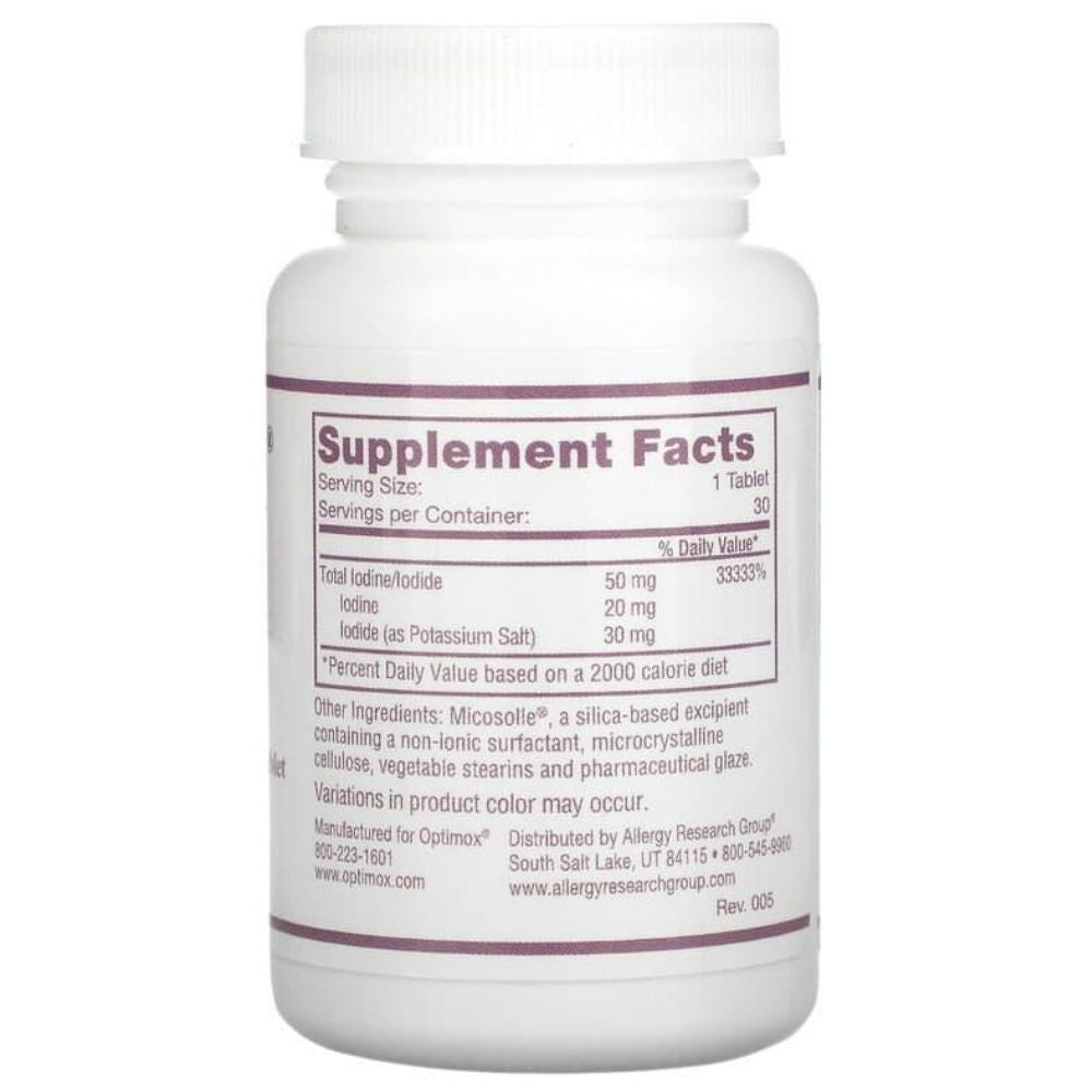 Optimox Iodoral® 50 mg - 30 tabletes