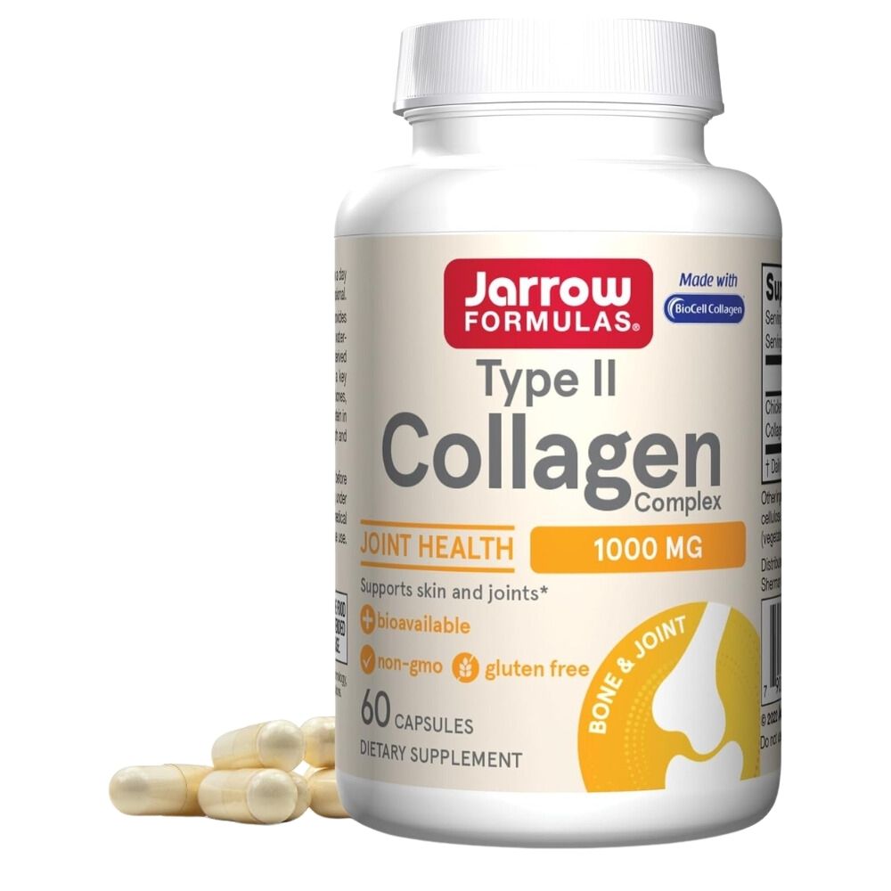 Jarrow Formulas II tipo biologiškai prieinamo kolageno kompleksas - 60 kapsulių - Magnis.lt