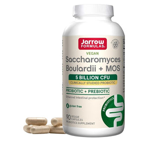 Jarrow Formulas Saccharomyces Boulardii Plus MOS – 90 kapsulas