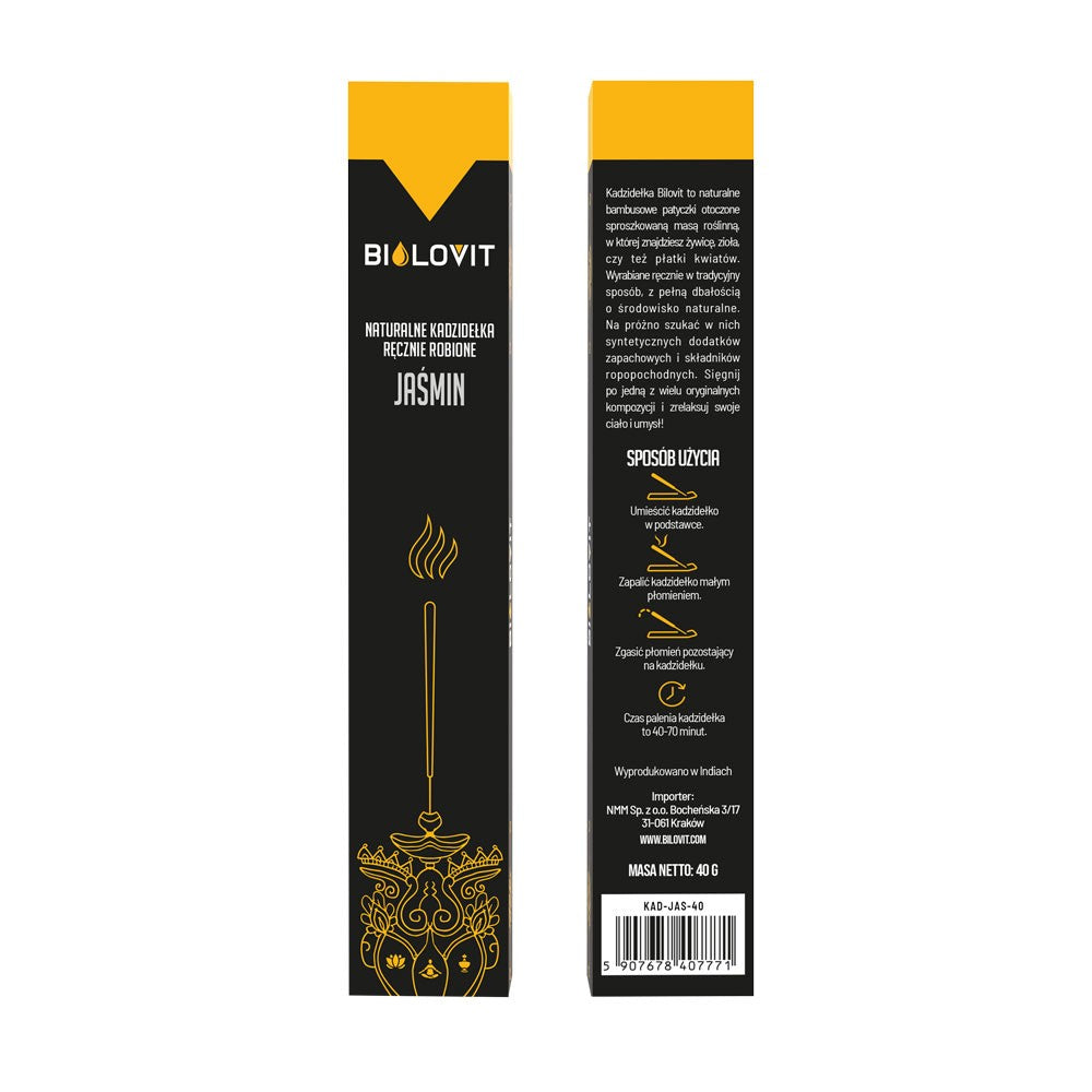 Bilovit dabīgās aromatizētās vīraka kociņi Jasmīns - 40 g