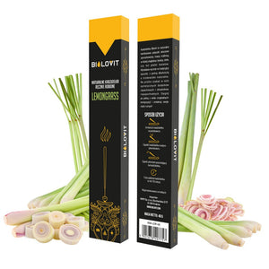 Bilovit dabīgās aromātiskās vīraka nūjiņas Citronzāle – 40 g