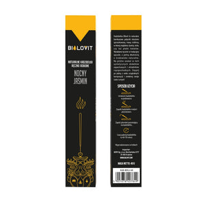 Bilovit dabīgās aromatizētās vīraka nūjiņas Night Jasmine - 40 g
