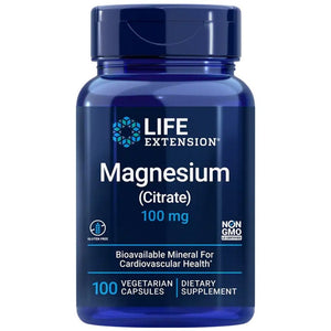 Life Extension Magnijs (citrāts) 100 mg - 100 kapsulas