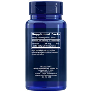 Life Extension Se-metil-L-selenocisteīns, selēns 200 mkg - 90 kapsulas