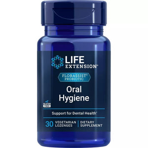 Life Extension FLORASSIST® Mutes dobuma higiēna – 30 pastilas