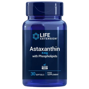 Life Extension astaksantīns ar fosfolipīdiem - 30 kapsulas