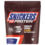 Snickers Hi Protein, proteīna piedevas, šokolādes, karameļu un zemesriekstu garšas - 875 g