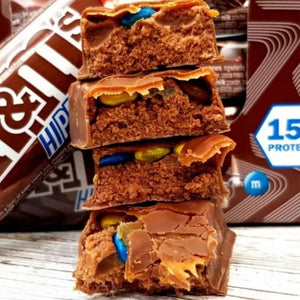 M&M's Hi-Protein, proteīna batoniņš, šokolāde, karamele un M&M's - 51 g