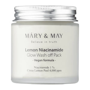 Mary&May Balinošā māla maska Lemon Niacinamide Glow - 125 g
