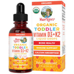 MaryRuth's mazgaiņu D3+K2 vitamīna pilieni - 30 ml