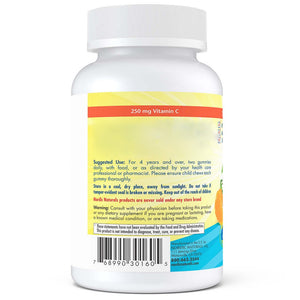 Nordic Naturals Vitaminas C 250 mg vaikams, mandarinas - 120 gelių - Magnis.lt