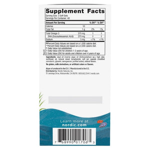 Nordic Naturals DHA bērniemsetarian - 120 mini kapsulas