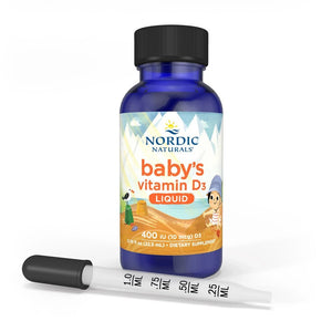 Nordic Naturals D3 vitamīns 400 SV zīdaiņiem – 22,5 ml