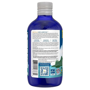 Nordic Naturals Arctic-D menkių kepenų aliejus, citrinų skonio - 237 ml - Magnis.lt