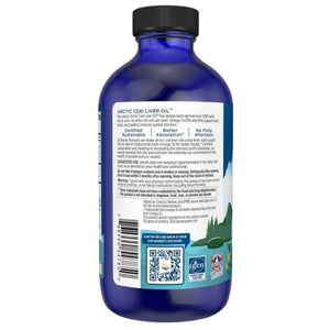 Nordic Naturals Arctic mencu aknu eļļa apelsīnu garšā – 237 ml