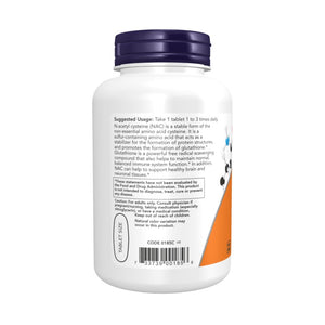 Now Foods NAC N-acetilcisteīns 1000 mg - 120 tabletes