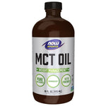 Now Foods bezgaršas šķidrā MCT eļļa - 473 ml