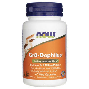 Now Foods Gr8-Dophilus - 60 kapsulas