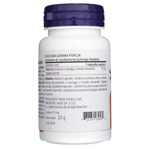Now Foods luteīns 10 mg - 60 mīkstās kapsulas