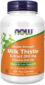 Now Foods Milk Thistle (Silybum marianum) 300 mg – 200 kapsulas