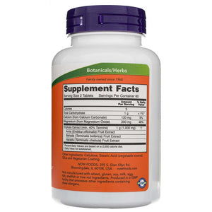 Now Foods Triphala 500 mg - 120 tabletes
