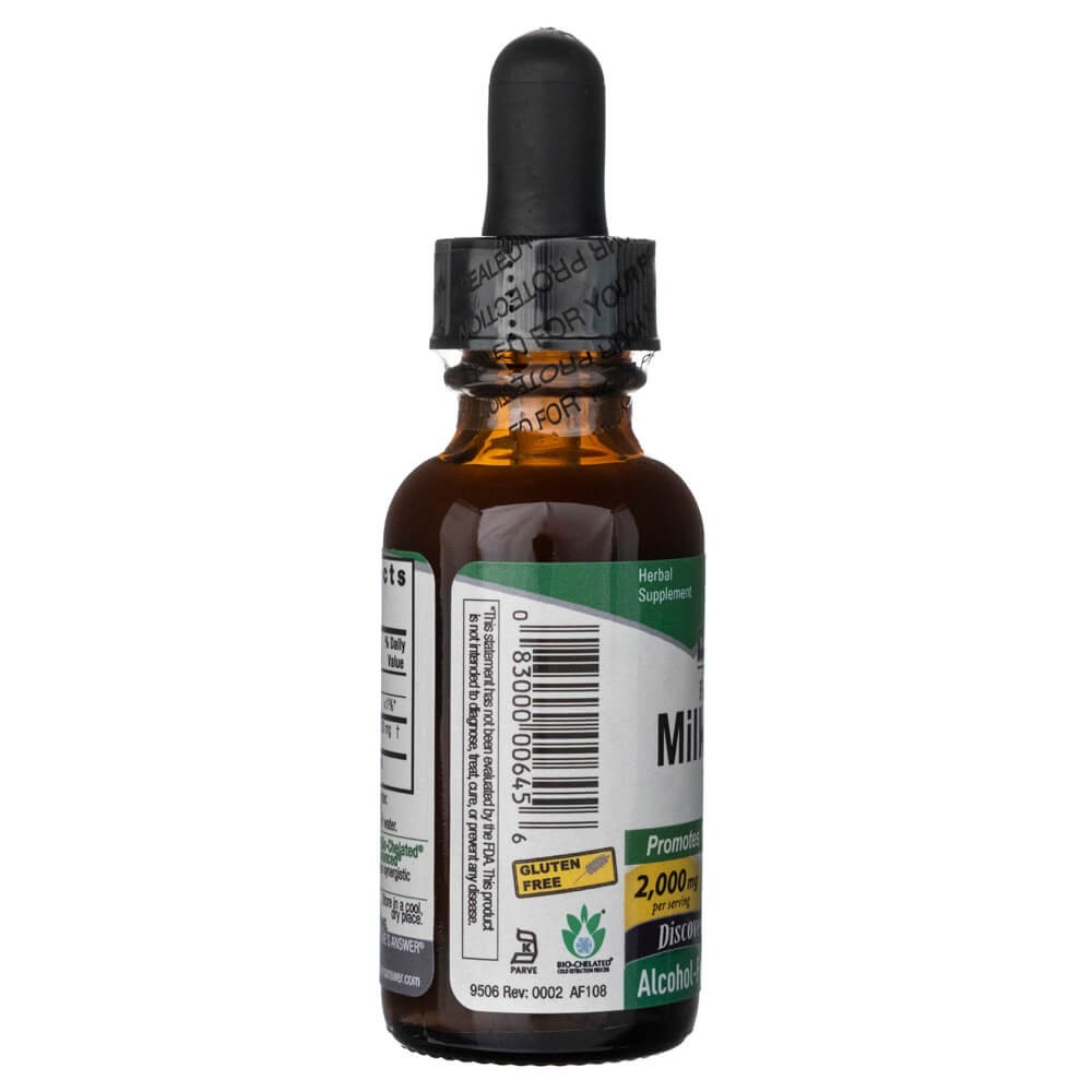 Nature's Answer Pienenes un prīmulas sēklas, šķidrais ekstrakts, bez spirta, 2000 mg - 30 ml