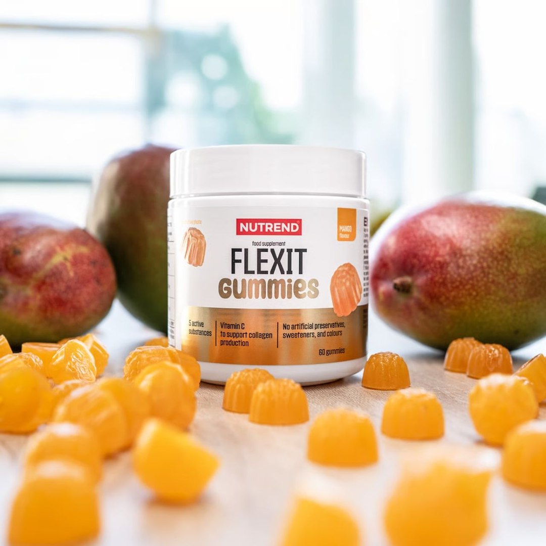 Nutrend Flexit Gummies, mango - 60 gumijas konfektes