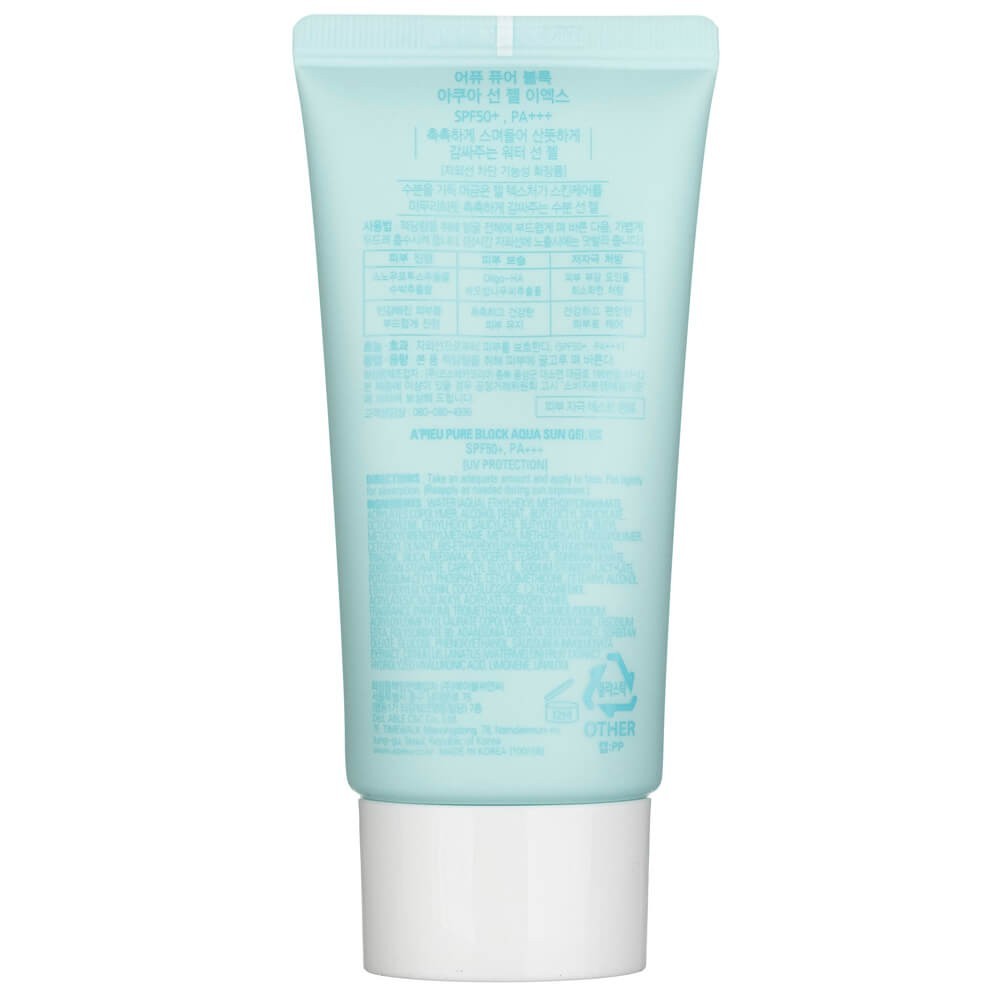 A'Pieu Pure Block Aqua saules želeja SPF 50+ PA++ - 50 ml