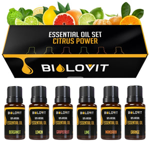Bilovit ēterisko eļļu komplekts - Citrusaugļu spēks