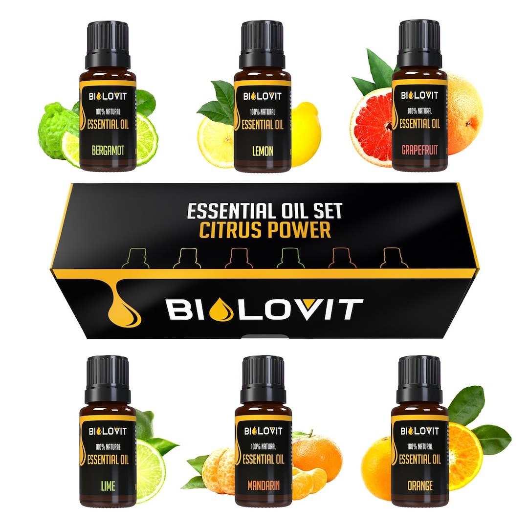 Bilovit ēterisko eļļu komplekts - Citrusaugļu spēks