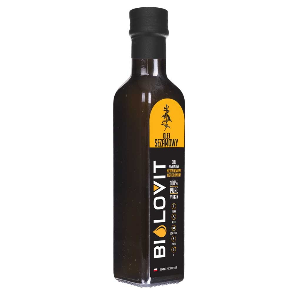 Bilovit aukstās presēšanas sezama eļļa - 250 ml