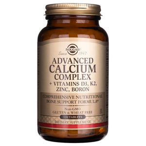Solgar Advanced Calcium Complex – 120 tabletes